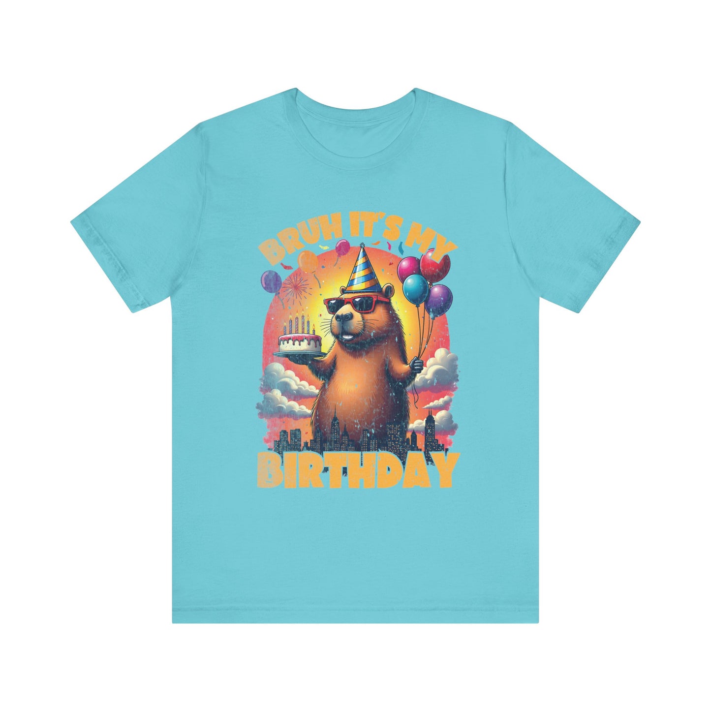 Kaiju Birthday Party Japan Capybara Bruh It's My Birthday
