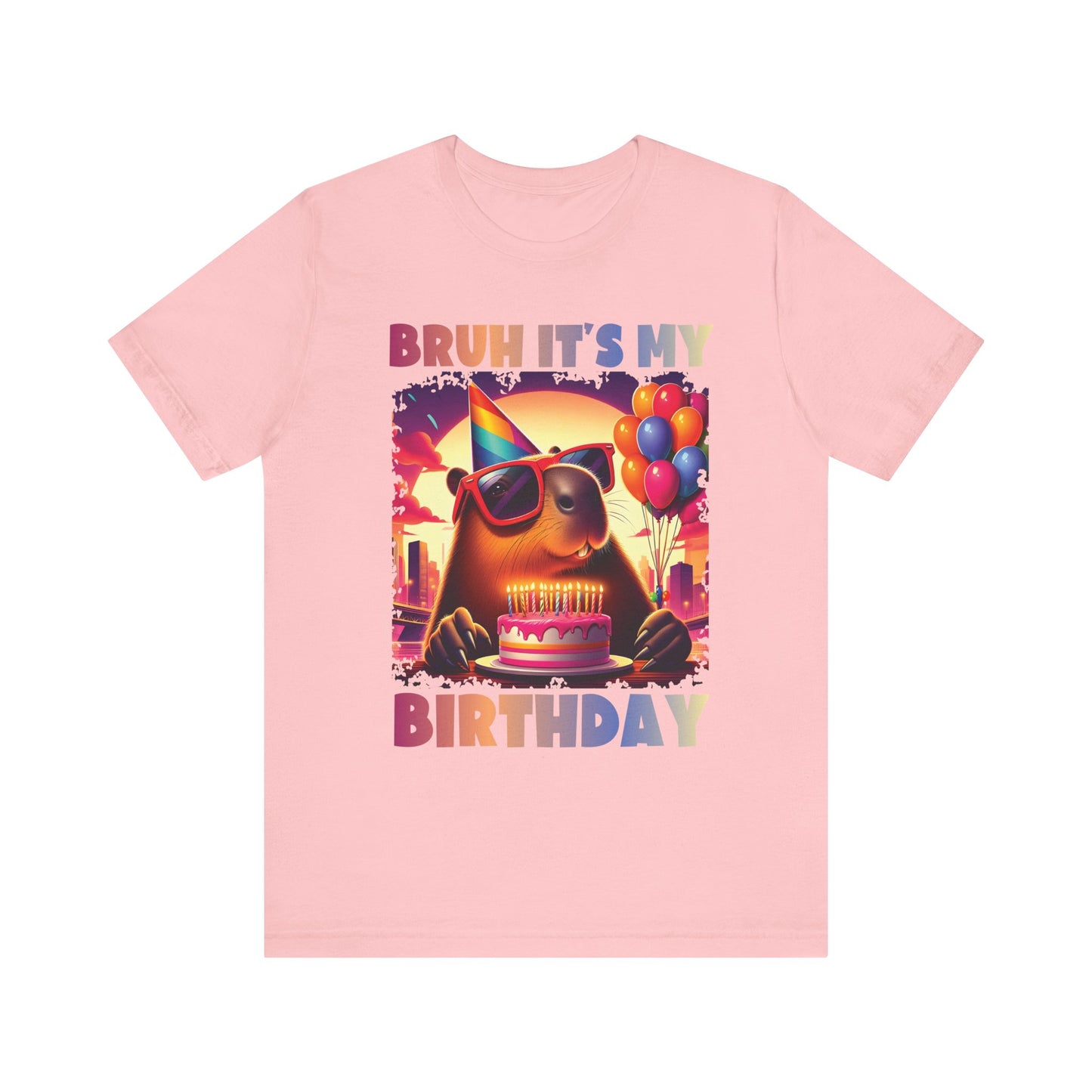 Kaiju Birthday Party Japan Capybara Bruh It's My Birthday