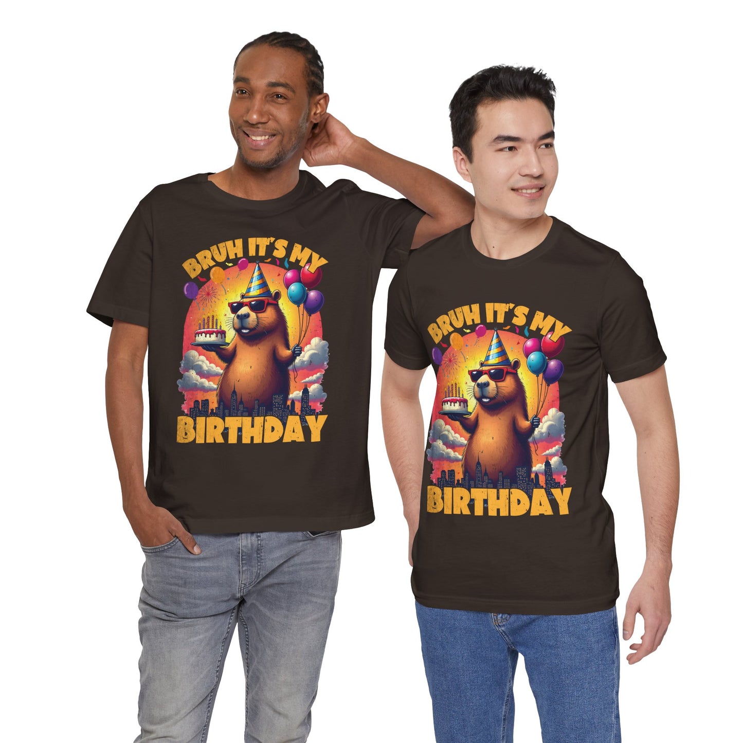 Kaiju Birthday Party Japan Capybara Bruh It's My Birthday
