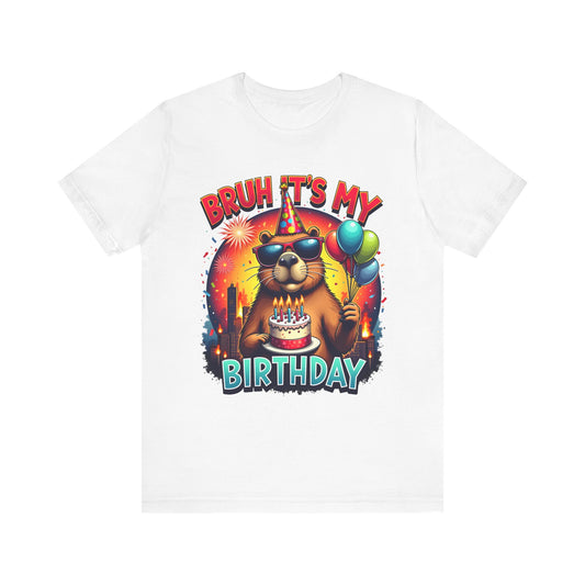 Kaiju Birthday Party Japan Capybara Bruh It's My Birthday