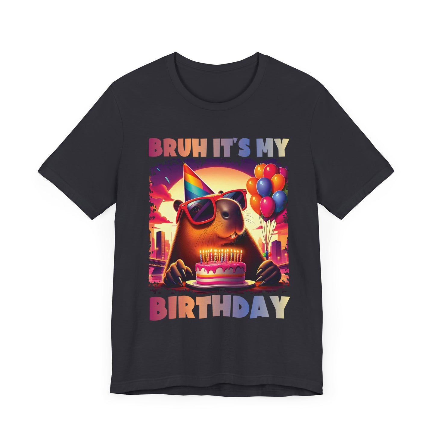 Kaiju Birthday Party Japan Capybara Bruh It's My Birthday