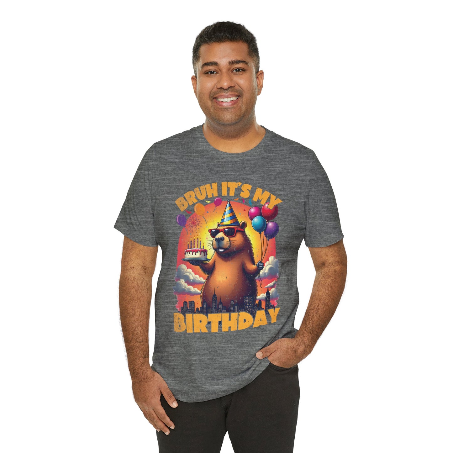 Kaiju Birthday Party Japan Capybara Bruh It's My Birthday