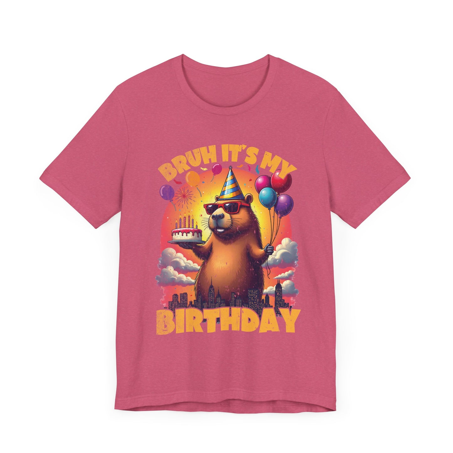 Kaiju Birthday Party Japan Capybara Bruh It's My Birthday