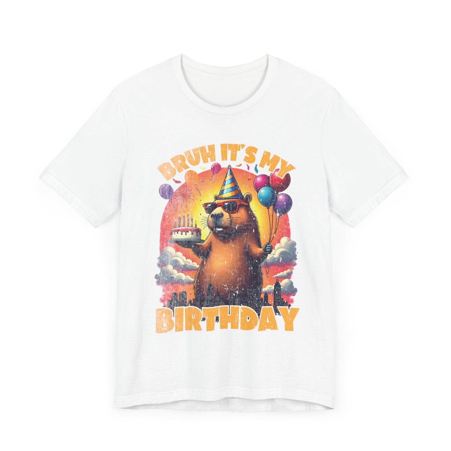 Kaiju Birthday Party Japan Capybara Bruh It's My Birthday